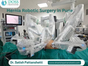 Hernia Robotic Surgery performed by Dr. Satish patanshett